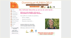 Desktop Screenshot of naturopathe-hunkagely.fr