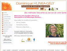 Tablet Screenshot of naturopathe-hunkagely.fr